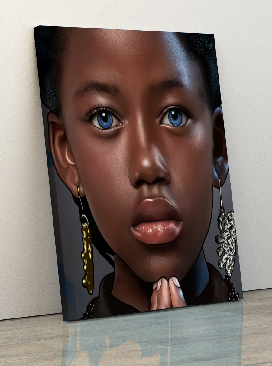 Portrait Sizing - Eboby Blues